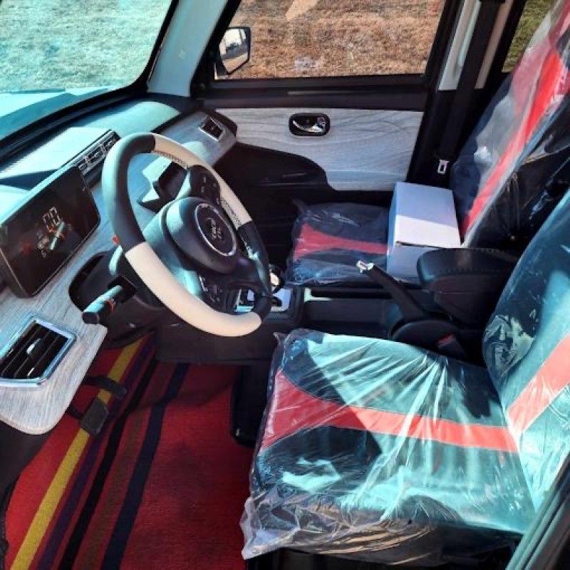 Electric 4 Door Coco Trooper 60v Electric Golf Cart LSV With Rear Trunk Hatch