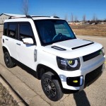 Electric 4 Door Coco Trooper 60v Electric Golf Cart LSV With Rear Trunk Hatch