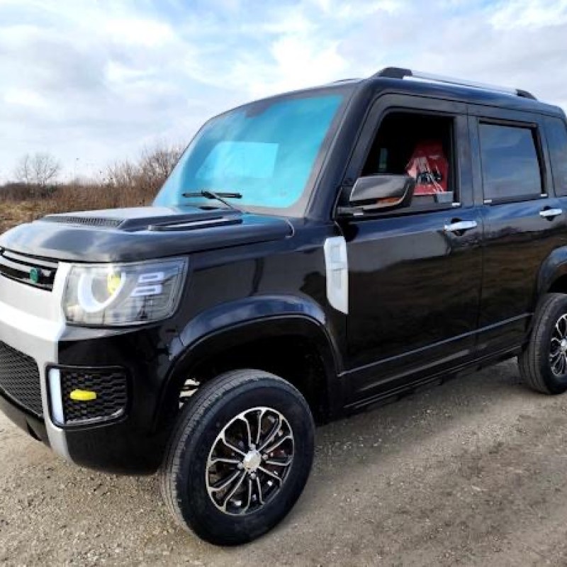 Electric 4 Door Coco Trooper 60v Electric Golf Cart LSV With Rear Trunk Hatch