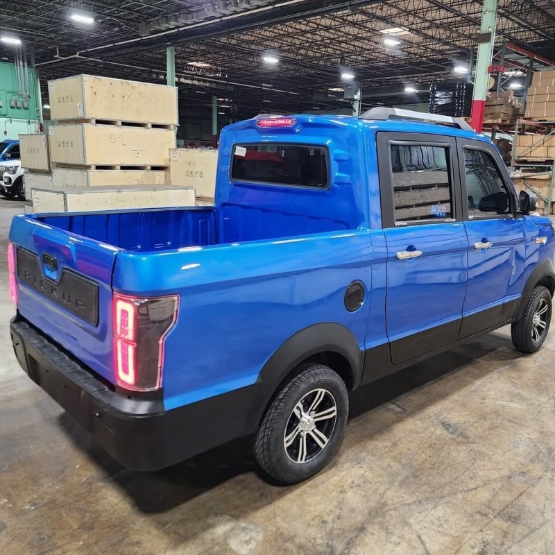 LSV Four Passenger Electric Coco Truck Low Sped Vehicle Golf Cart With AC & Heat