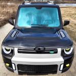 Electric 4 Door Coco Trooper 60v Electric Golf Cart LSV With Rear Trunk Hatch